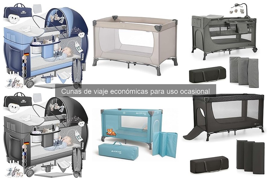 Cunas de viaje económicas: características y ventajas