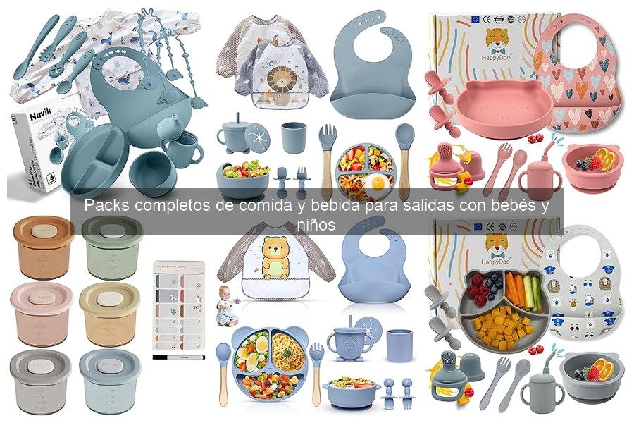 Descubre los packs de comida y bebida para bebés y niños