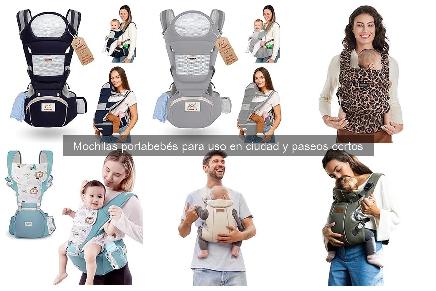 Diferencias entre mochilas portabebés y otros transportes infantiles