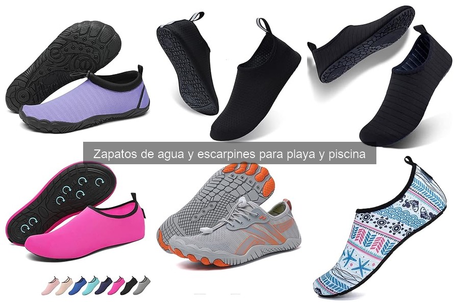 diferencias entre zapatos de agua y escarpines para playa
