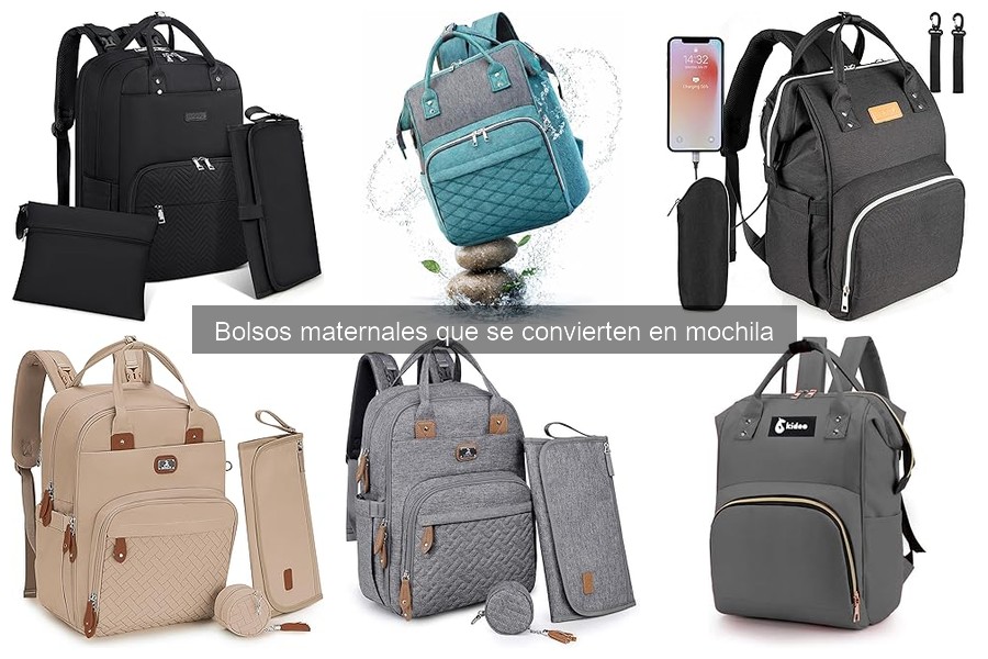 Dónde comprar bolsos maternales convertibles en mochila