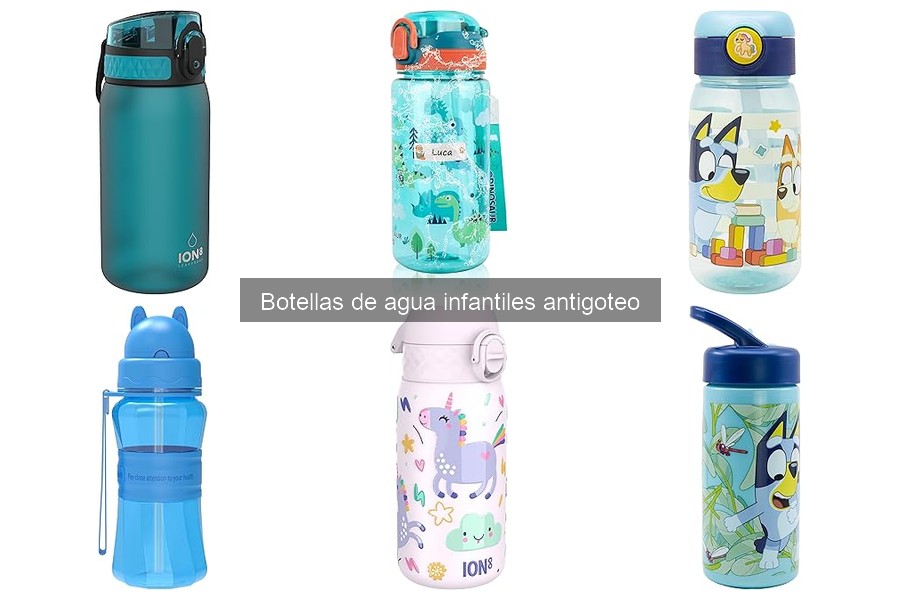 Dónde comprar botellas de agua infantiles antigoteo a buen precio