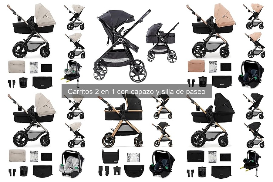 Dónde comprar carritos 2 en 1 con capazo y silla de paseo