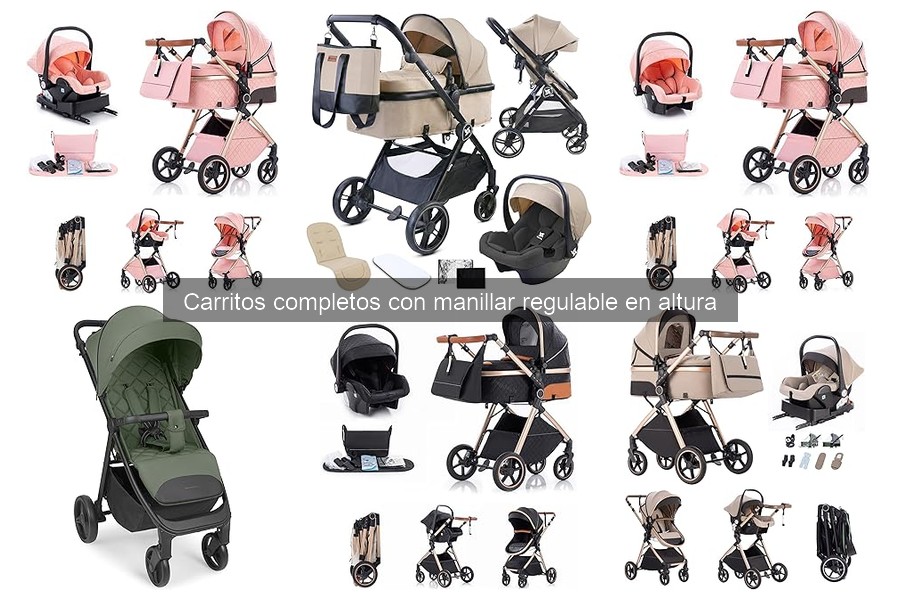 Dónde comprar carritos completos con manillar regulable en altura