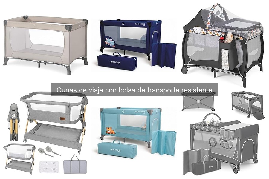 Dónde comprar cunas de viaje con bolsa de transporte