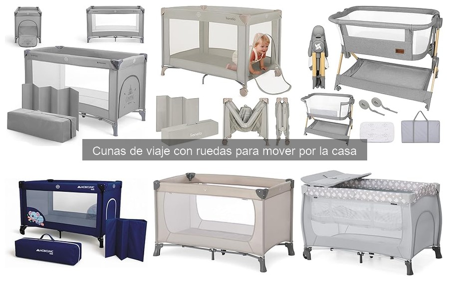 Dónde comprar cunas de viaje con ruedas al mejor precio