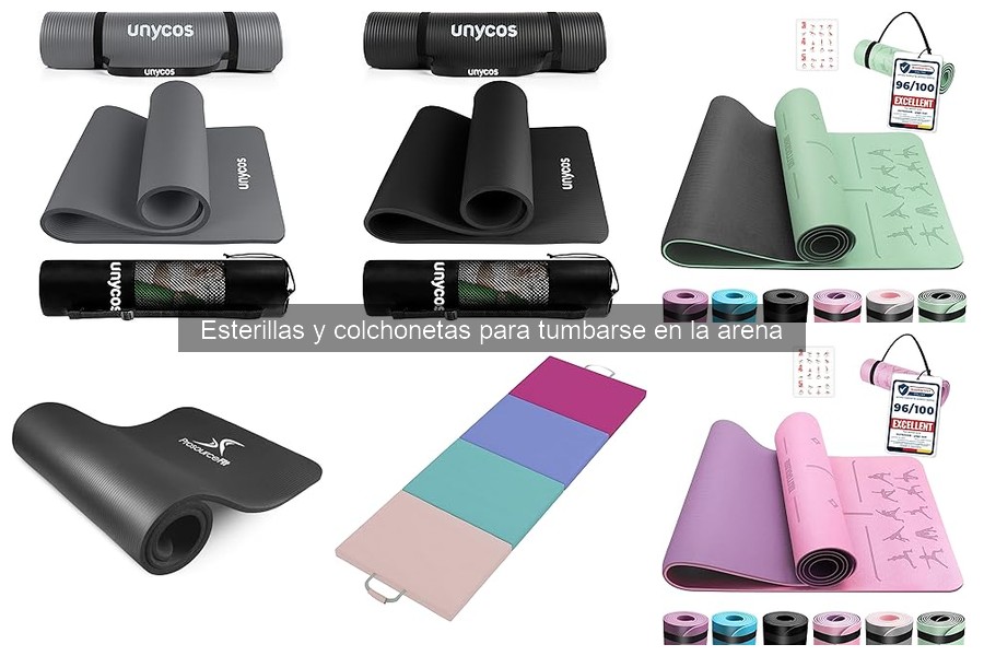 Dónde comprar esterillas para la playa: mejores tiendas y ofertas