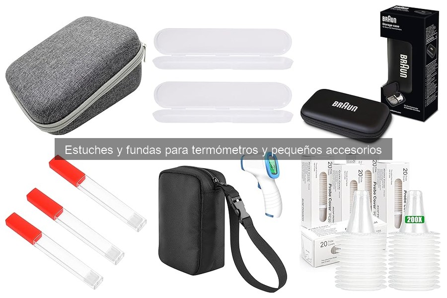Dónde comprar estuches y fundas para termómetros