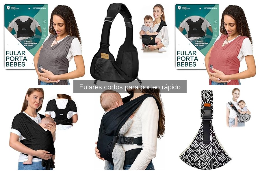 Dónde comprar fulares cortos para porteo rápido