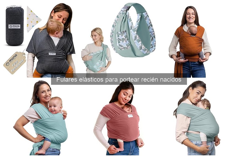 Dónde comprar fulares elásticos para recién nacidos