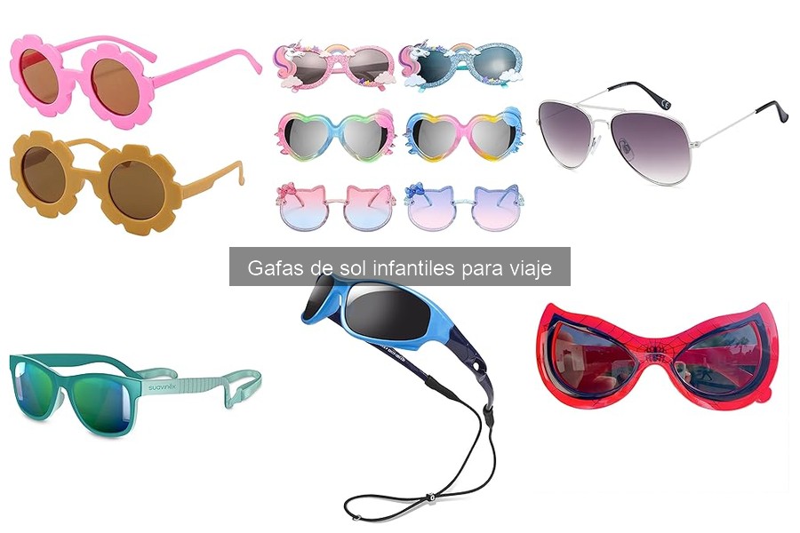 Dónde Comprar Gafas de Sol Infantiles para Viajes al Mejor Precio