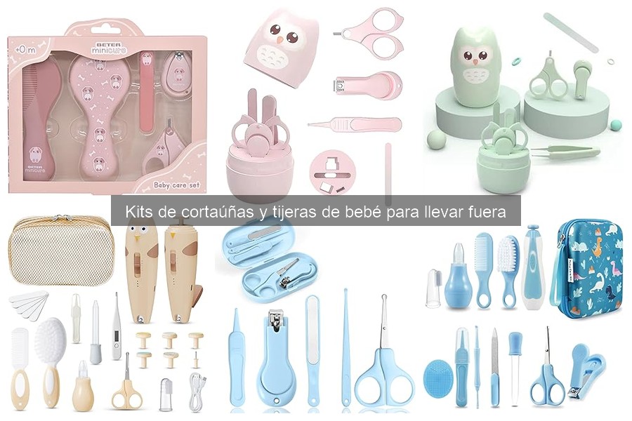 Dónde comprar kits de cortaúñas para bebé fácilmente