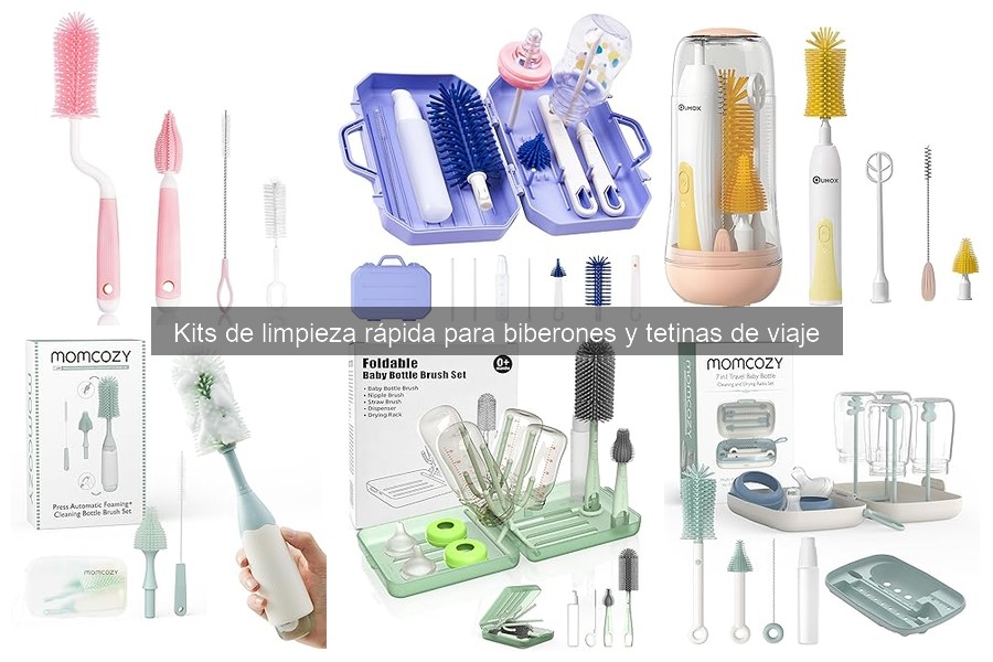Dónde comprar kits de limpieza rápida para biberones
