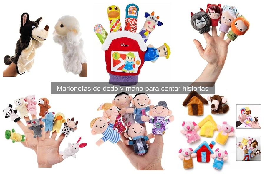Dónde comprar marionetas de dedo y mano de calidad