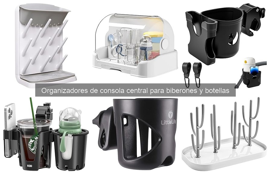 Dónde comprar organizadores de consola para biberones y botellas