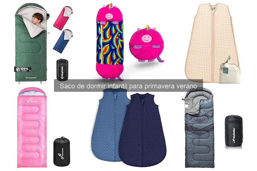 Dónde comprar sacos de dormir infantiles para primavera y verano