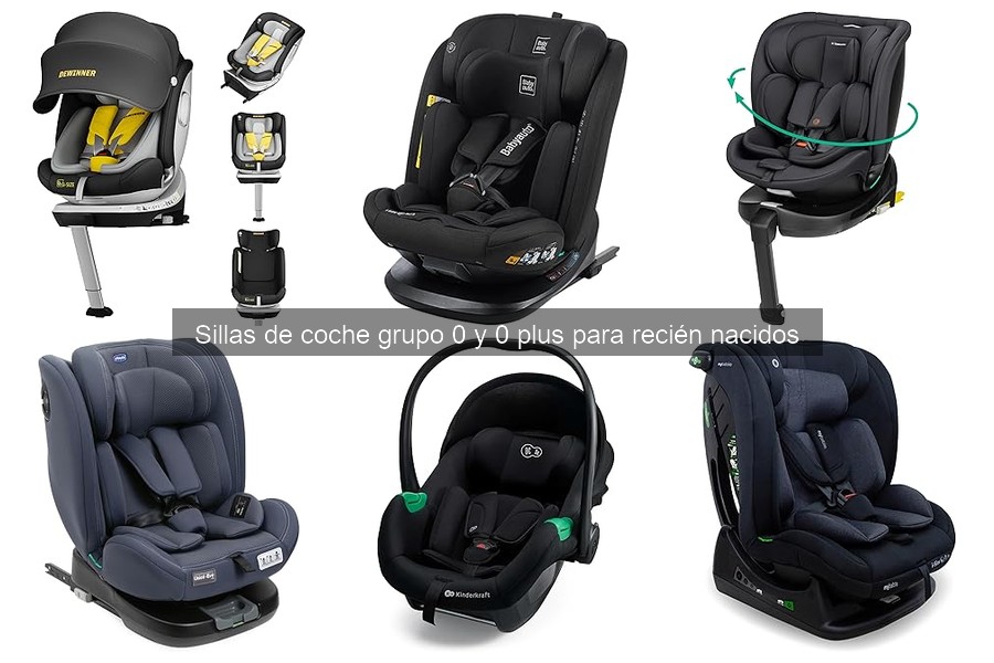 Dónde comprar sillas de coche grupo 0 y 0 plus: Mejores opciones