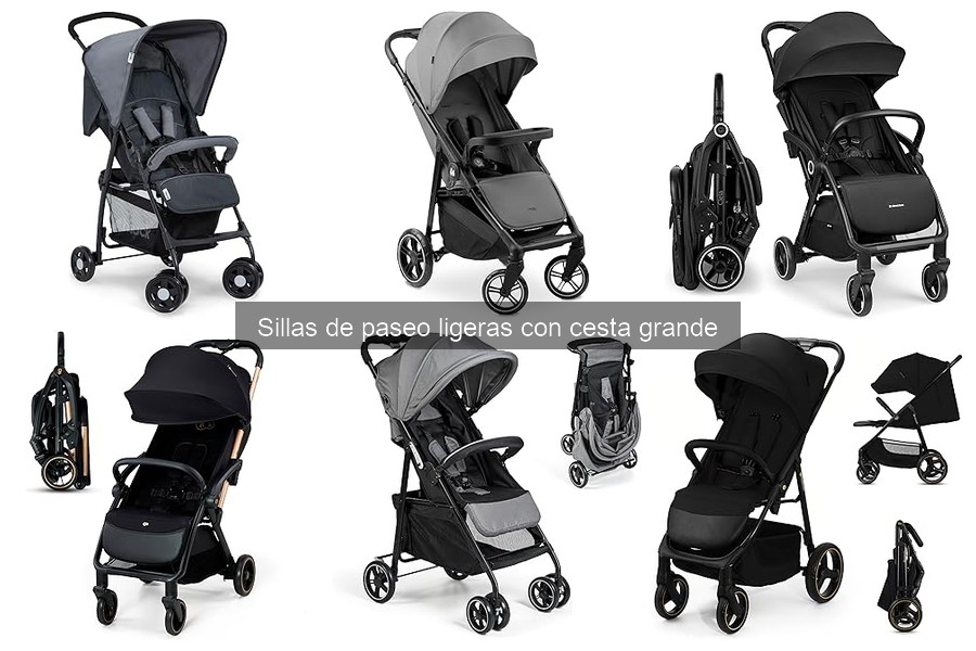 Dónde comprar sillas de paseo ligeras con cesta grande