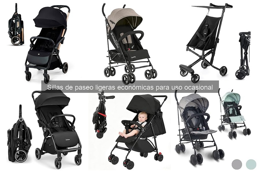 Dónde comprar sillas de paseo ligeras económicas para bebés