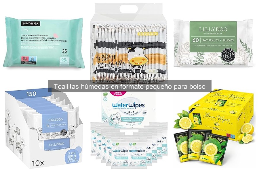 Dónde comprar toallitas húmedas pequeñas: precios y opciones