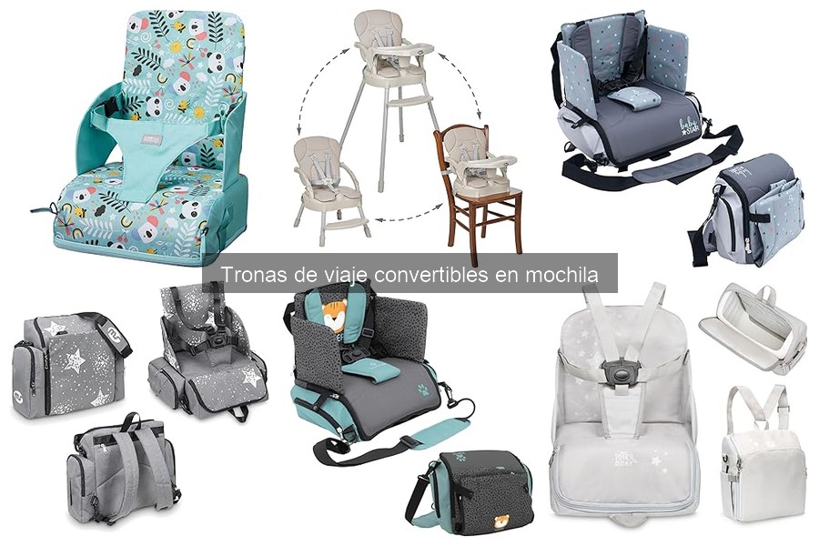 Dónde comprar tronas de viaje convertibles en mochila a buen precio