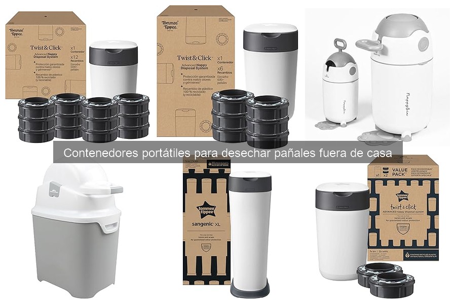 Dónde comprar un contenedor portátil para pañales