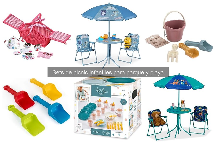 Elementos esenciales en un set de picnic para niños