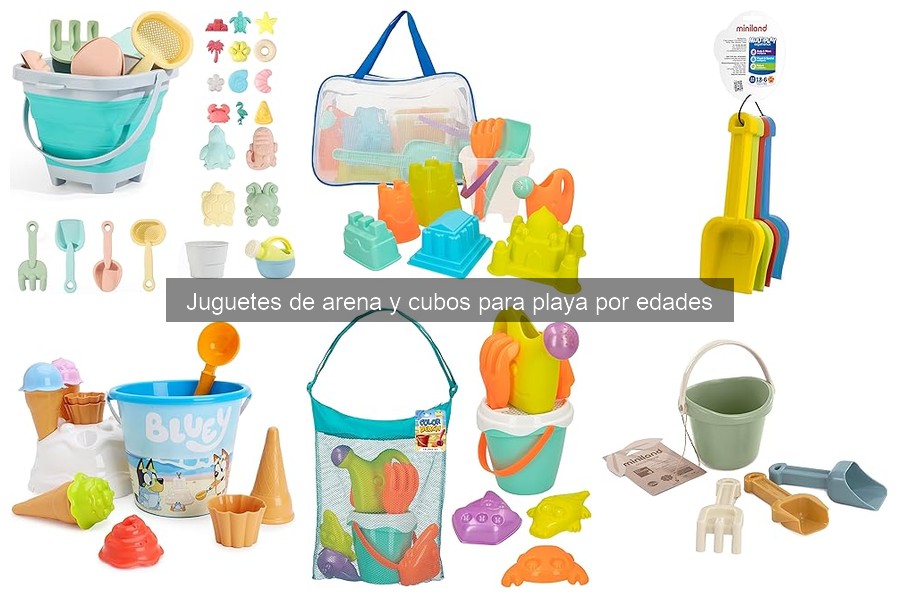 Encuentra juguetes de arena a buen precio para tus niños