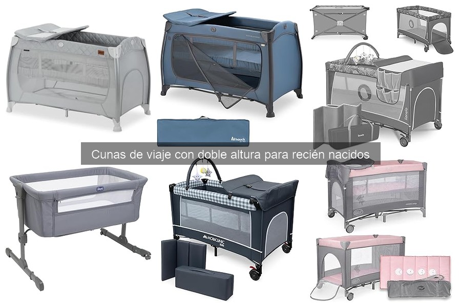 Equipamiento adicional para cunas de viaje de doble altura