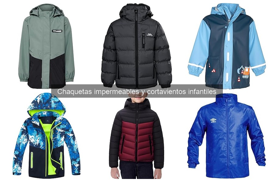 Errores al comprar chaquetas impermeables para niños