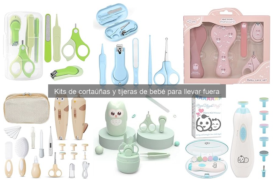 Errores al elegir un kit de cortaúñas para bebés