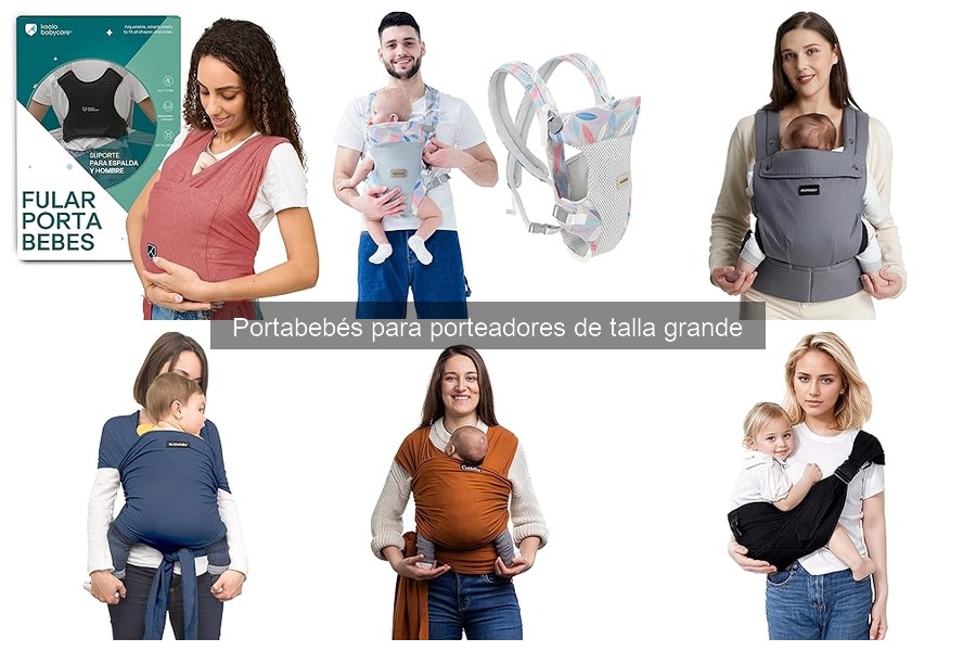 Errores comunes al comprar portabebés para talla grande