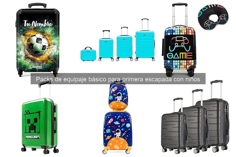 Errores comunes al elegir packs de equipaje para viajar con niños