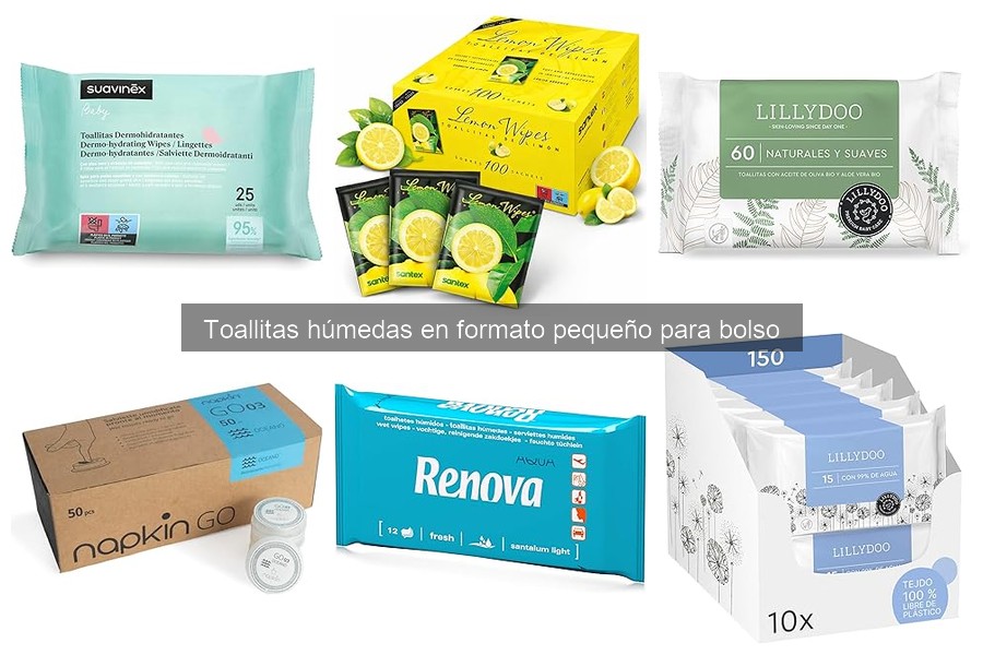 Errores comunes al elegir toallitas húmedas para bolso
