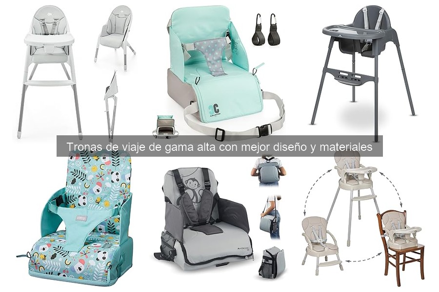 Errores comunes al elegir tronas de viaje de gama alta