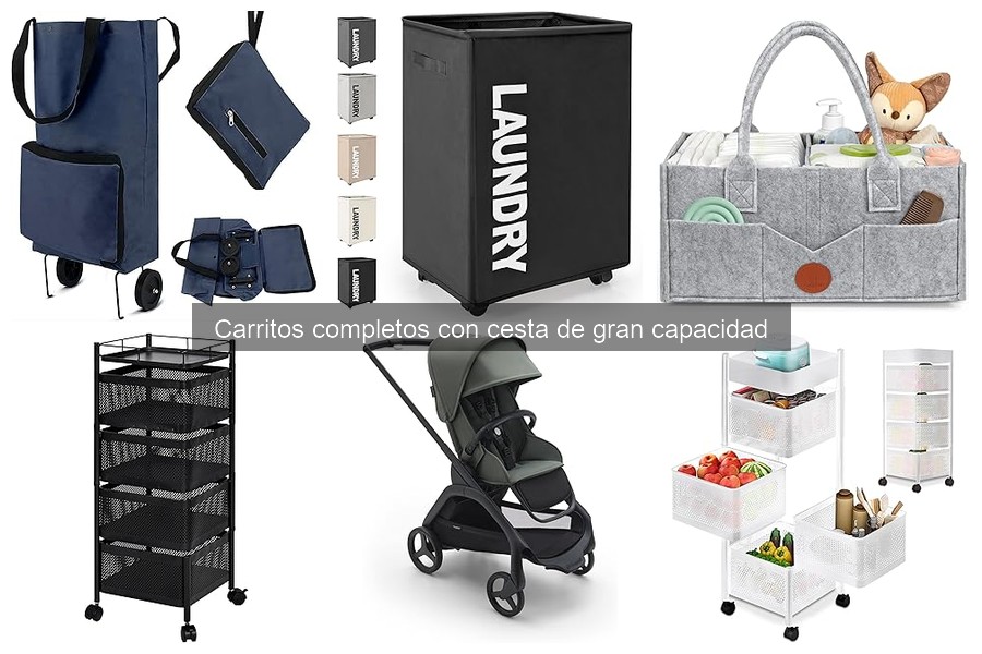 Errores comunes al elegir un carrito con cesta grande