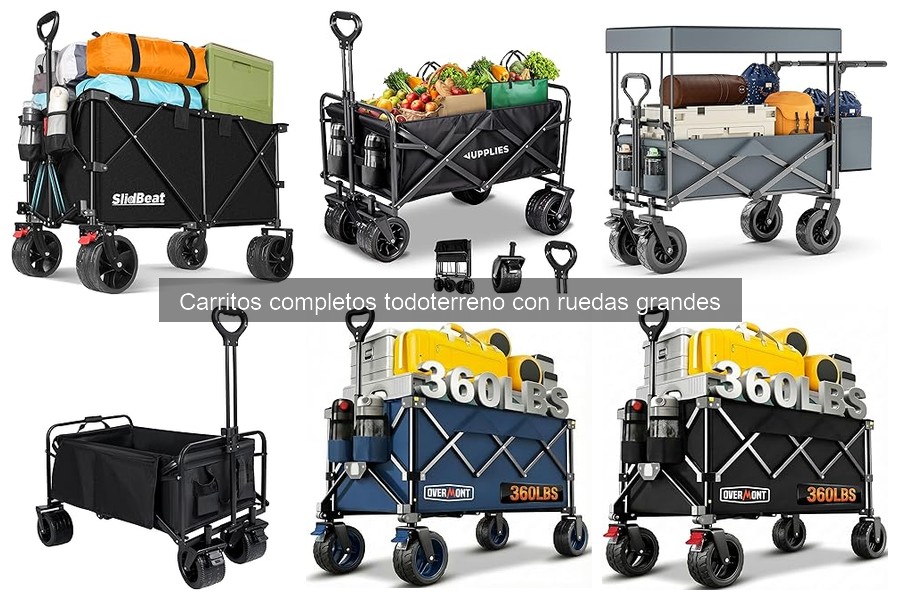 Errores comunes al usar carritos todoterreno con ruedas grandes