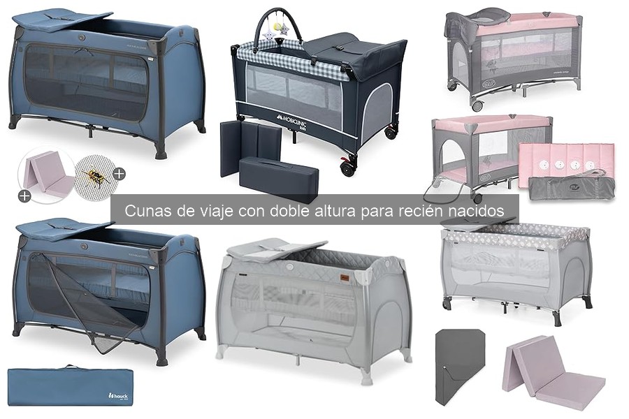 Errores comunes al usar cunas de viaje de doble altura