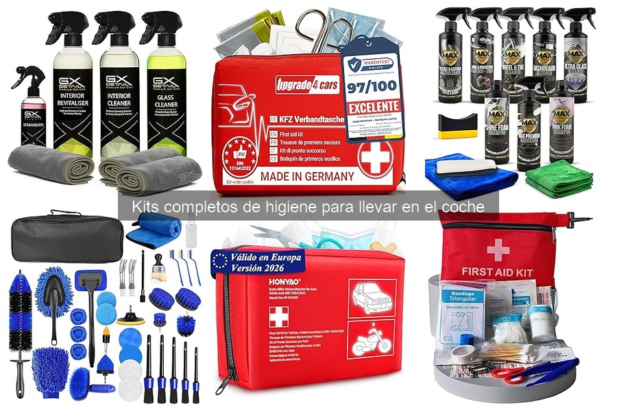 Errores comunes al usar kits de higiene para bebés en el coche