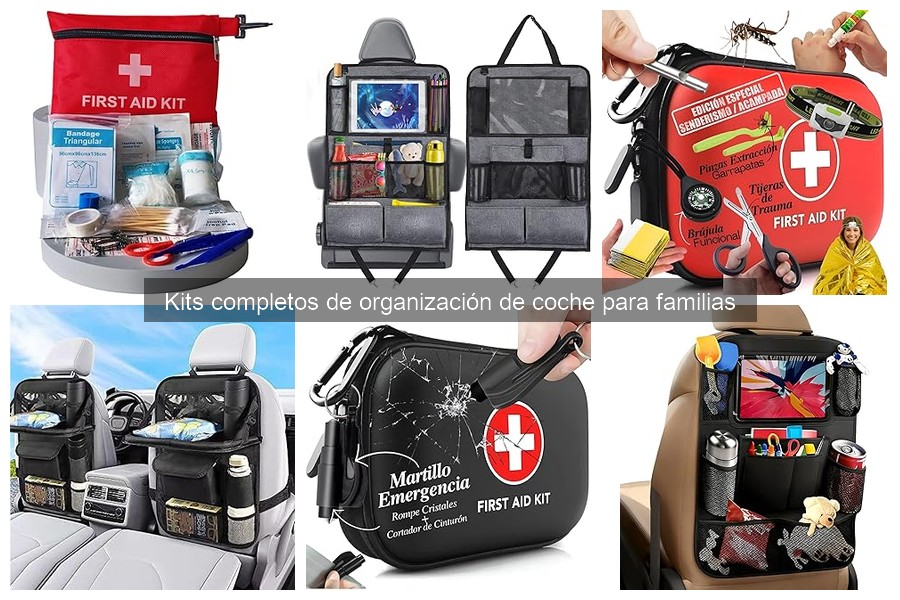 Errores comunes al usar kits de organización en el coche