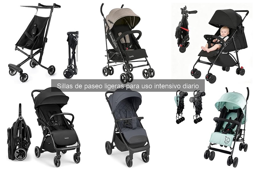 Errores comunes al usar sillas de paseo ligeras para bebés