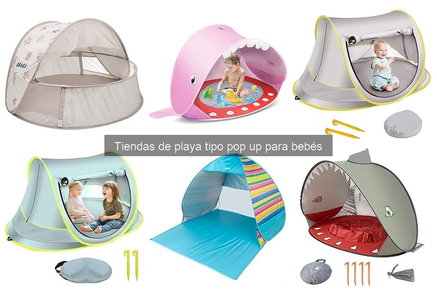Errores comunes al usar tiendas de playa pop up para bebés