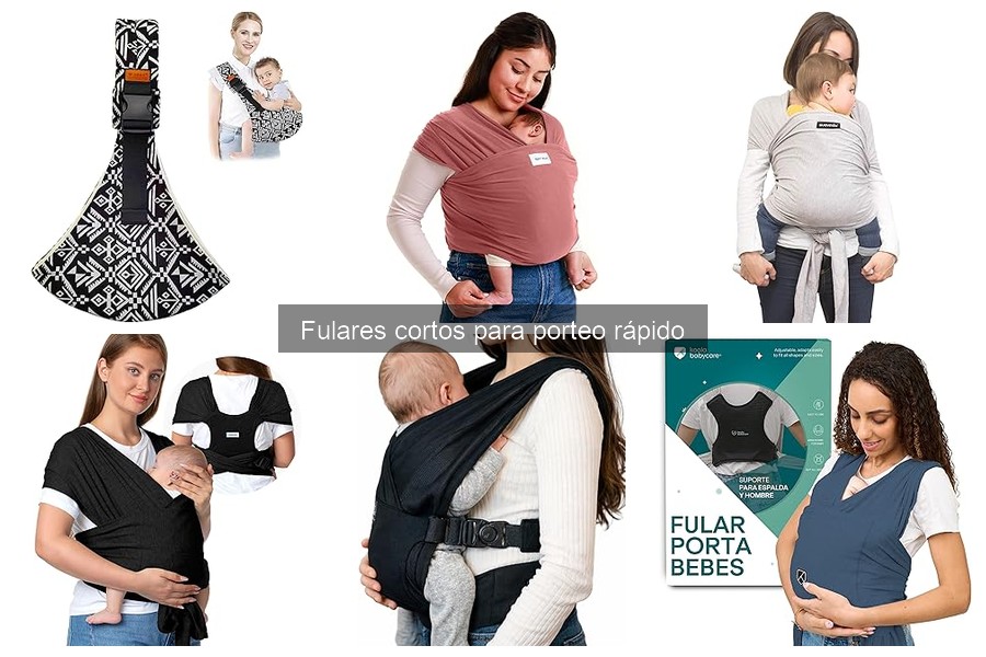 Errores comunes al utilizar fulares cortos para porteo