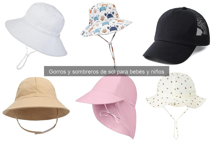 ¿Es seguro que mi bebé use gorro de sol todo el día?