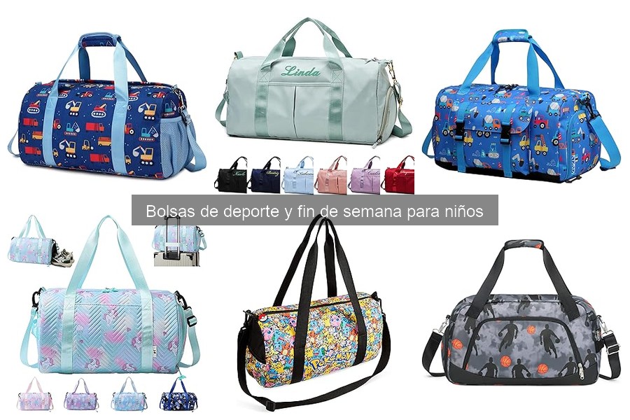 Estilos de bolsas de deporte para niños según su edad