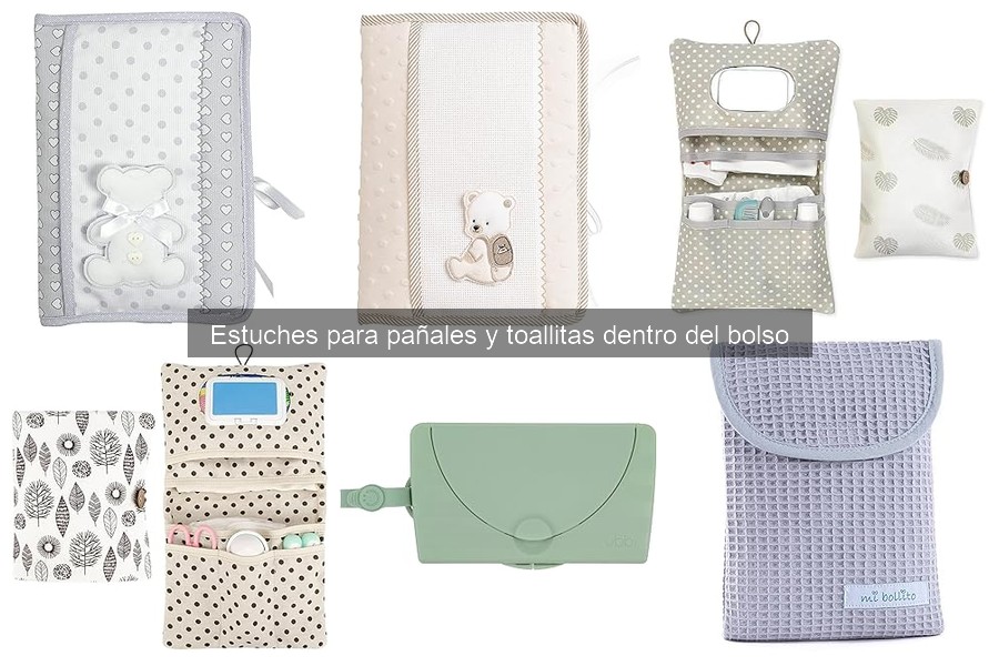 Estuches económicos para pañales y toallitas que amarás