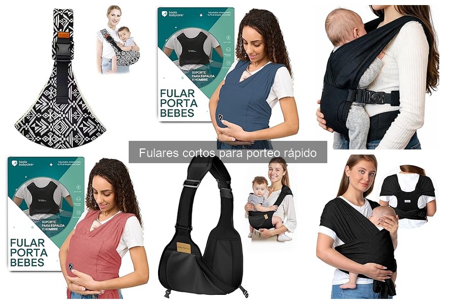 Fulares cortos: ¿Qué son y sus ventajas para porteo rápido?