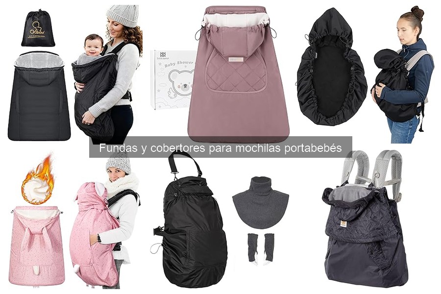 Fundas versátiles para mochilas portabebés: ¿vale la pena comprarlas?