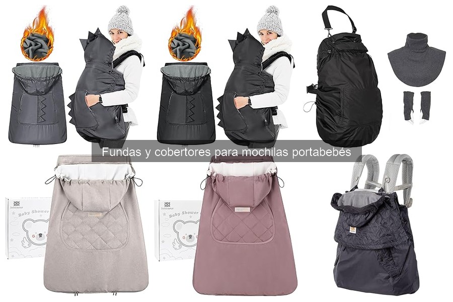 Fundas y Cobertores para Mochilas Portabebés: ¿Qué Son?