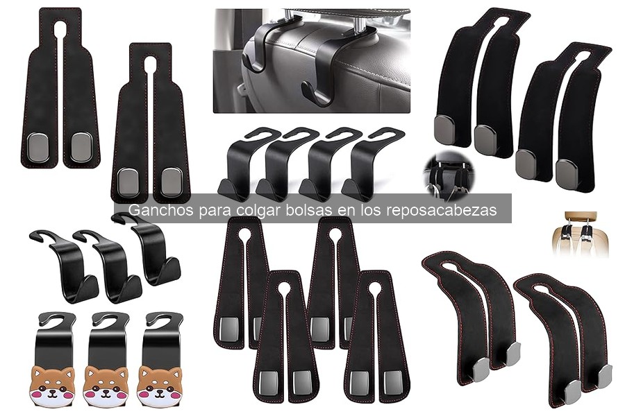 Ganchos para colgar bolsas en reposacabezas: Mejores lugares para comprar